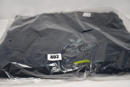 Two as new Lyle & Scott panelled jackets (1 x XS, 1 x XL).