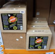 Eight boxes of Stop It All in One hand protection foam.