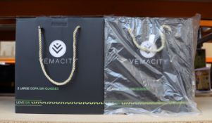 Six as new Vemacity Large Copa Gin glass sets.