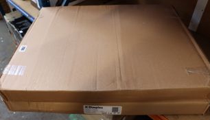 Two boxed as new Dimplex electric towel rails (60w).