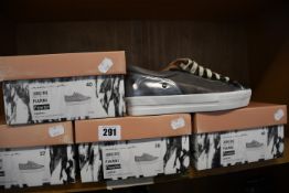 Four pairs of as new Moda In Pelle Fiarni trainers (EU 37, 38, 2 x 40).