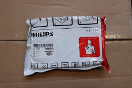 Forty boxed as new Philips adult smart pads (For use with Heartstart HS1 Defibrillators, M5071A).