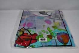 Five Simply Art Dolcezza Chris Cozen Poppy round neck tops (UK S, M, XL, XXL).