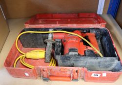 A pre-owned Hilti TE72 hammer drill (Body only).