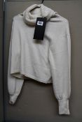 An as new The Kooples fancy turtle neck mix sweater (Size 1 - RRP €228).