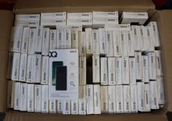 A quantity of assorted boxed as new XQISIT Phone Cases for Apple iPhone, Samsung, Huawei and
