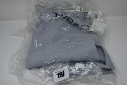 A pair of as new Theory Treeca cropped trousers in mist blue (Size 0 - RRP $295).