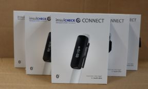 Five boxed as new Insulcheck Connect (Automatic data logger for insulin pens, supports KwikPen by