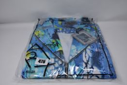 Five Simply Art Dolcezza Marlene Korsgaard the Love of Blue Happiness abstract Art zip jackets (UK