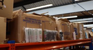 Five boxes of assorted as new phone cases (Approximately 1000 items).