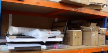 A quantity of miscellaneous prints and picture frames.