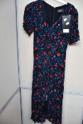 An as new The Kooples Poison Roses on Georgette dress (Size 1 - RRP £318).