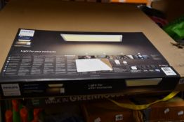 An as new Philips Hue White Ambiance LED panel light Aurelle 55w.