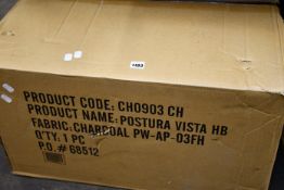 One boxed as new Postura Vista (CH0903) office chair in black.