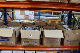 Four boxes of assorted as new phone cases and wallets (Approximately 2500 items).