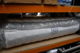 One as new double mattress (Unboxed).