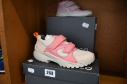 Two pairs of children's as new Ecco shoes; Xperfection (UK 2) and First (Kids UK 7.5-8).