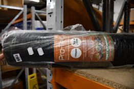 One roll of Pro-Tec weed control membrane 100gsm (3m x 30m).