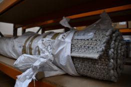 One as new Cobble designer wool rug by Brink and Campman in light grey (29201).