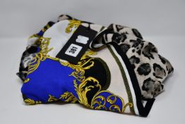 A Riani leopard print dress (Size 34) (RRP £130).