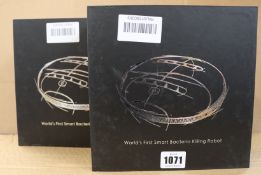 Two boxed as new Cleaning Mite Robot 2.0. (RNJ01100069).