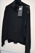 An as new The Kooples knit and piercing sweater (Size 1 - RRP €238).