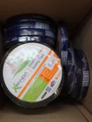 Eigteen rolls of Expanda expanding foam sealing tape (10mm-53mm, 3m rolls).