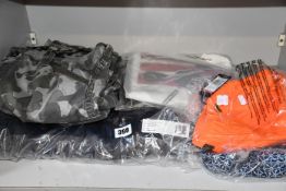 As new G Star Raw clothing; Atoll quilted anorak (XXS), Record Reel sweater (M), Roxic straight