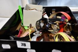 A quantity of assorted pre-owned/as new watches to include Swarovski and Daniel Wellington.