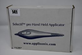 One boxed as new Selectif Pro Hand Held Applicator (Professional ultrasound hair removal machine).