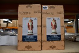 Five boxed as new Jim Shore Merry in Moscow - Russian Nutcraker Figurines.