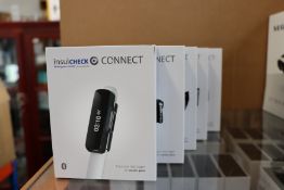 Five boxed as new Insulcheck Connect (Automatic data logger for insulin pens, supports KwikPen by