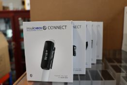 Five boxed as new Insulcheck Connect (Automatic data logger for insulin pens, supports KwikPen by