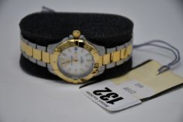 A ladies as new Tag Heuer Aquaracer 300 metre sapphire crystal watch WBD1320 (Unboxed).