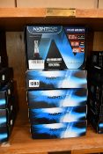 Five boxed as new Nighteye H7 fit LED headlights (Pair).