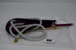 Ten as new Swarovski assorted colours Stardust (M) wrap round bracelets (Unboxed, no tags).