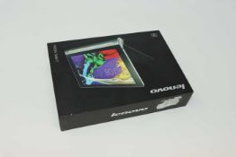 A pre-owned Lenovo YOGA Tablet 2-830F 16GB in Platinum (FRP clear, Boxed, No charger included).