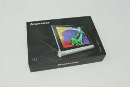 A pre-owned Lenovo YOGA Tablet 2-830F 16GB in Platinum (FRP clear, Boxed, No charger included).