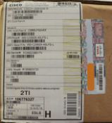 A boxed as new Cisco Catalyst 2960X-48LPS-L V06 Managed Switch (Box opened, UK power adaptor