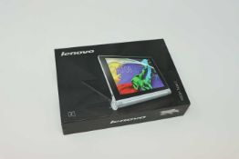 A pre-owned Lenovo YOGA Tablet 2-830F 16GB in Platinum (FRP clear, Boxed, No charger included).