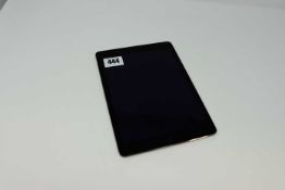 A pre-owned Apple iPad Air 2 (Wi-Fi Only) A1566 128GB in Space Grey (Serial: DMPNQ72YG5W1) (iCloud