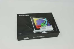 A pre-owned Lenovo YOGA Tablet 2-830F 16GB in Platinum (FRP clear, Boxed, No charger included).