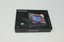 A pre-owned Lenovo YOGA Tablet 2 with Windows 2-851F 32GB in Ebony (FRP clear, Boxed, No charger