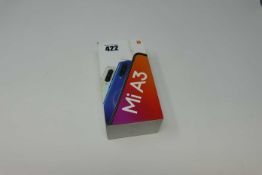 A pre-owned Xiaomi Mi A3 Dual Sim M1906F9SH 64GB in Blue (IMEI: 8625410448813695) (FRP clear,