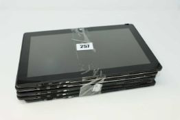 Five pre-owned Cetrix Cobalt CZ1190 Tablets (No Chargers Included, Untested, Physically Damaged/