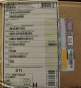A boxed as new Cisco Catalyst 2960X-48LPS-L V06 Managed Switch (Box opened, UK power adaptor