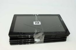 Five pre-owned Cetrix Cobalt CZ1190 Tablets (No Chargers Included, Untested, Physically Damaged/