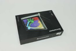 A pre-owned Lenovo YOGA Tablet 2-830F 16GB in Platinum (FRP clear, Boxed, No charger included).