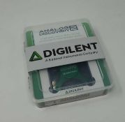 A boxed as new Digilent Analog Discovery 2 All-in-one USB Oscilloscope, Logic Analyzer and