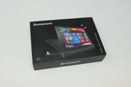 A pre-owned Lenovo YOGA Tablet 2 with Windows 2-851F 32GB in Ebony (FRP clear, Boxed, No charger